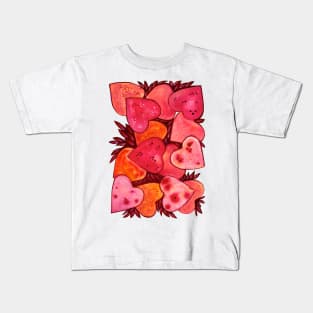 Hearts on Fire Kids T-Shirt